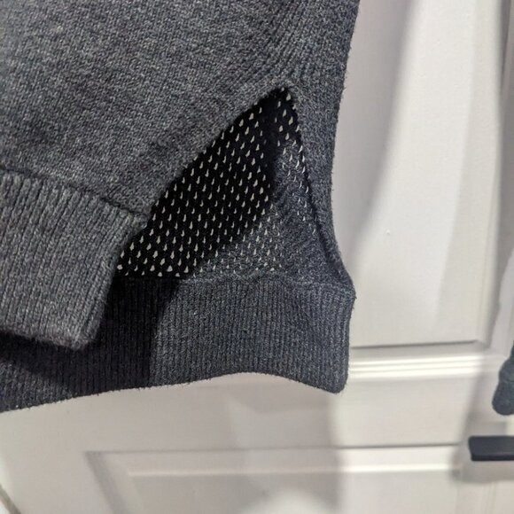 Lululemon | Bhakti Life Mesh Back Sweater in Dark Heather Grey - Picture 7 of 9